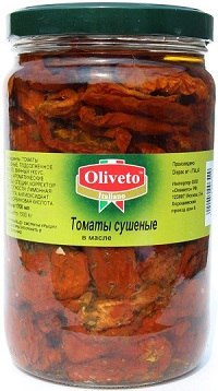 Томаты вяленые в масле Oliveto 1,7k/1.5кг*6шт/кор купить в Донецке - СтриПсБери