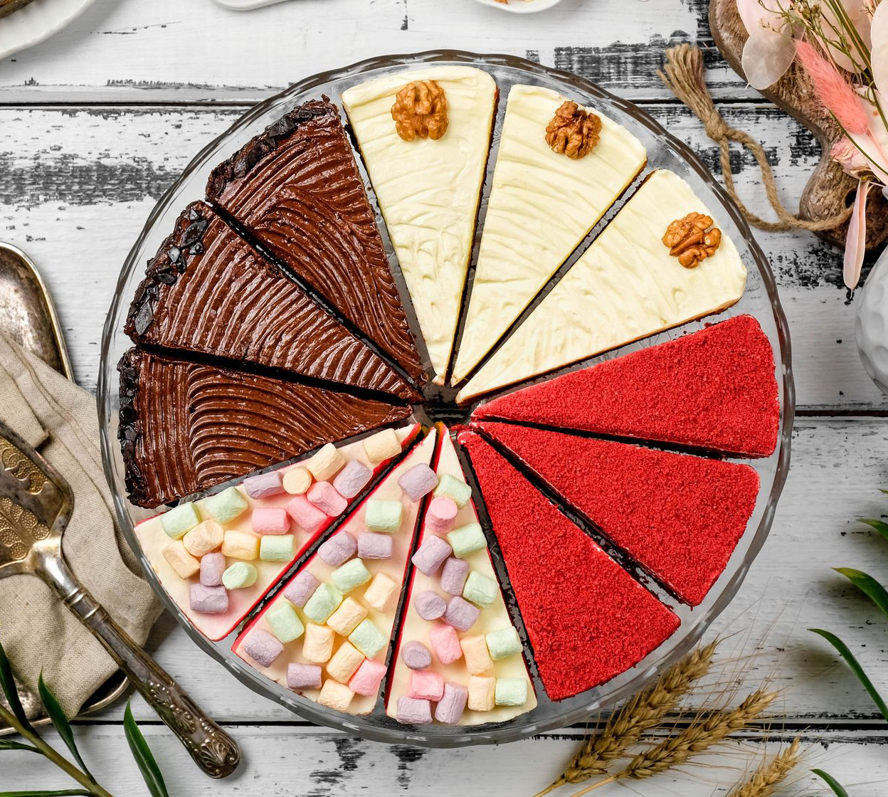 Торт Ассорти Бенье 130гр, 12 порций/1,56кг/шт, 6шт/кор 1083 купить в Донецке - СтриПсБери