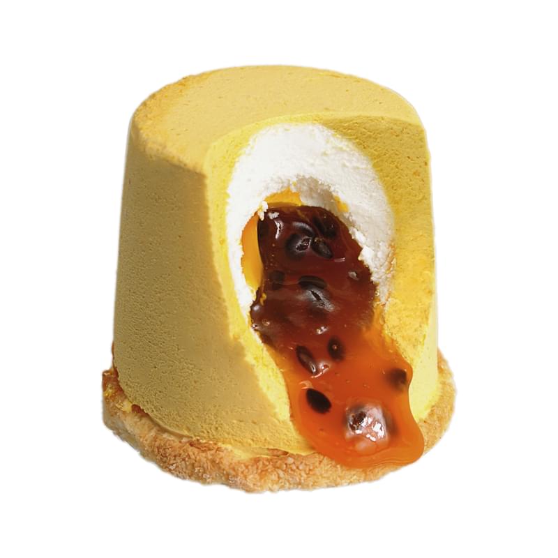 Пирожное муссовое «Манго-маракуйя» 1680г. 12шт. 4упак/кор ДФ 54 купить в Донецке - СтриПсБери