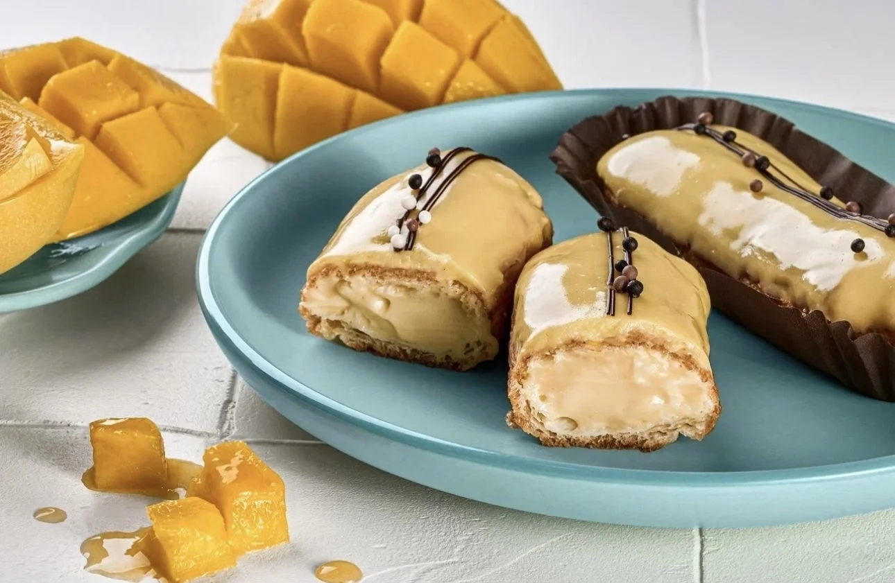 Эклер манго-маракуйя Десертные Истории 54гр, 5шт/упак, 6упак/кор купить в Донецке - СтриПсБери