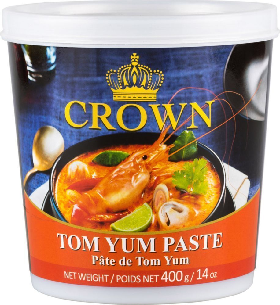 Паста Том Ям кисло-сладкая Crown 400гр, 24шт/кор купить в Донецке - СтриПсБери