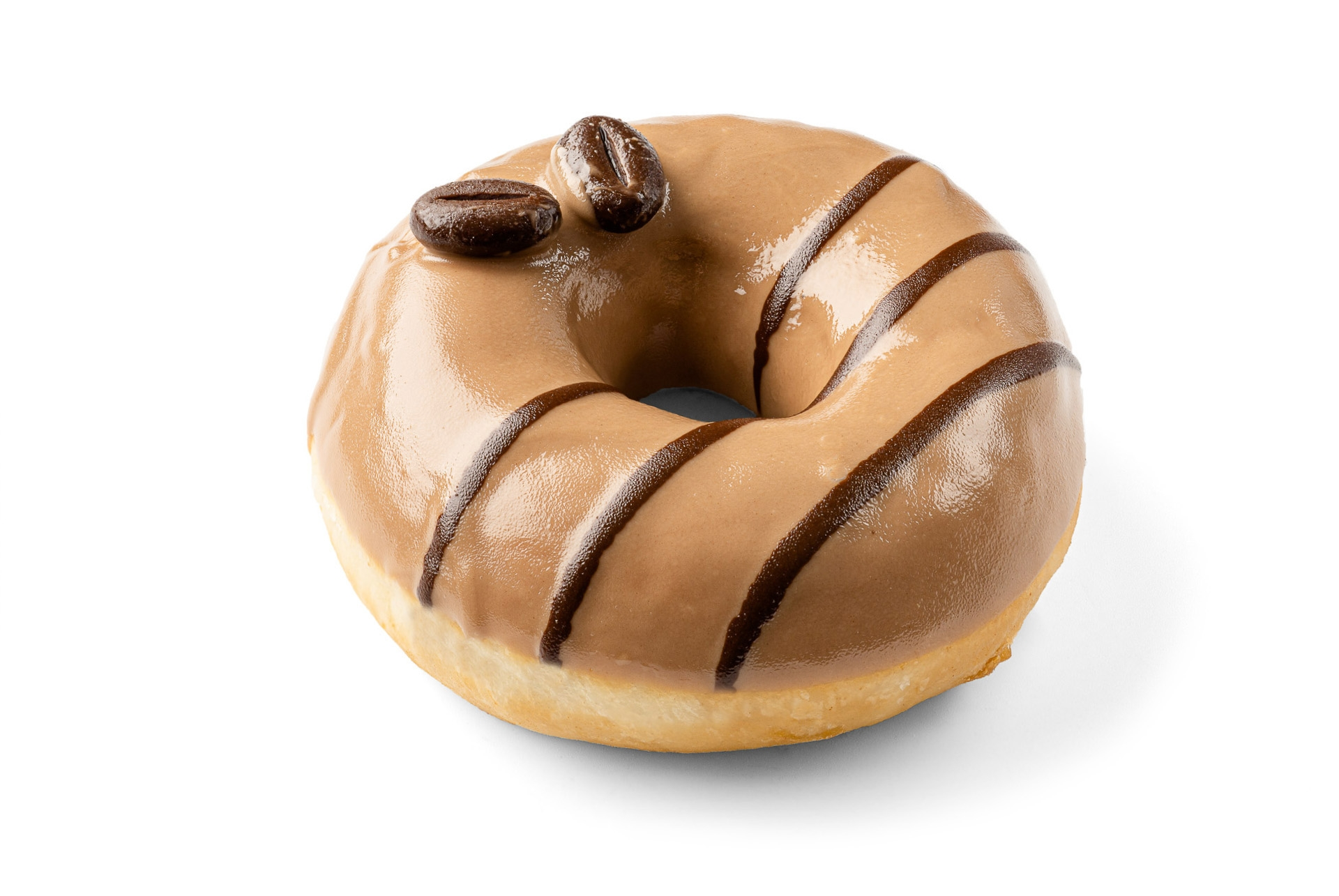 Пончик DONUT CAPPUCCINO с начинкой со вкусом Капучино 65гр*6шт/упак;6упак/кор. MANTINGA 247886 купить в Донецке - СтриПсБери