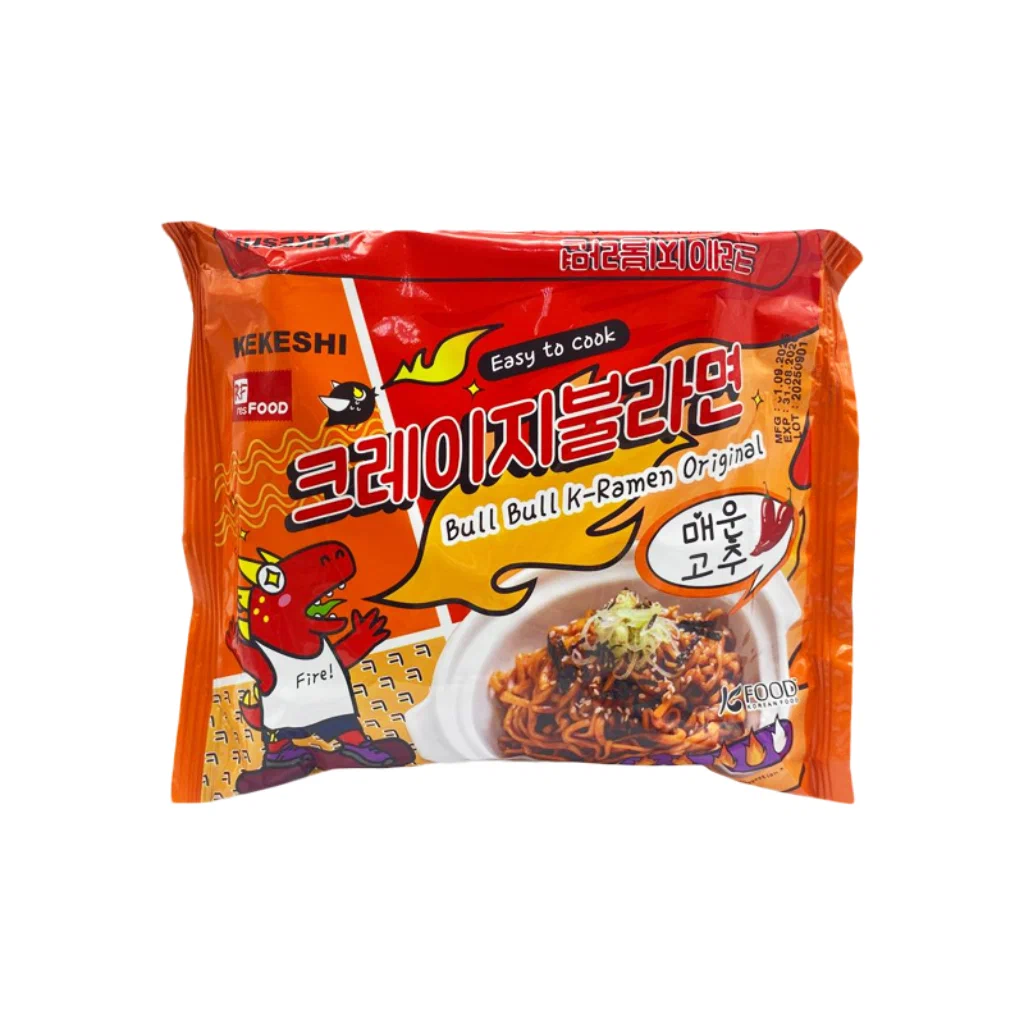 Лапша быстрого приготовления Bull Bull K-Ramen Original Kekeshi Resfood 137,8гр, 40шт/кор купить в Донецке - СтриПсБери