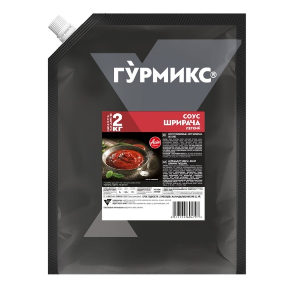 Соус Шрирача легкий, Гурмикс 2кг, 3шт/кор, 10412301 купить в Донецке - СтриПсБери