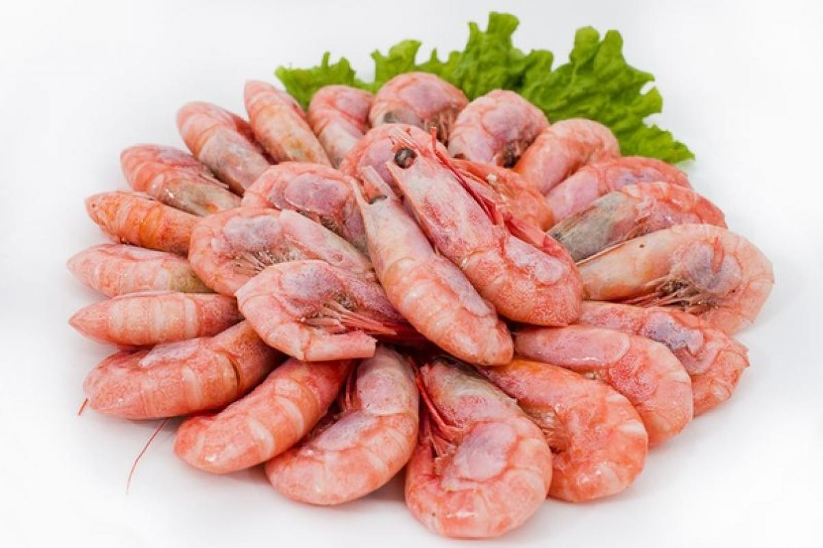 Креветка северная в/м в панцире с/г 90/120 Rongcheng City Xinhui Aquatic Co.,Ltd.3700/02D04,±5кг/кор купить в Донецке - СтриПсБери