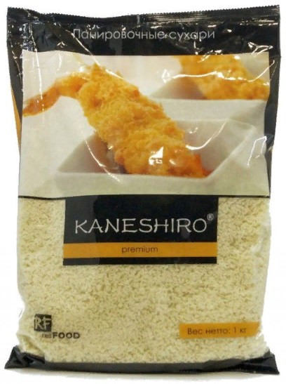 Сухари панировочные Панко 4мм Premium Kaneshiro Resfood 1кг, 10шт/кор, Малайзия купить в Донецке - СтриПсБери
