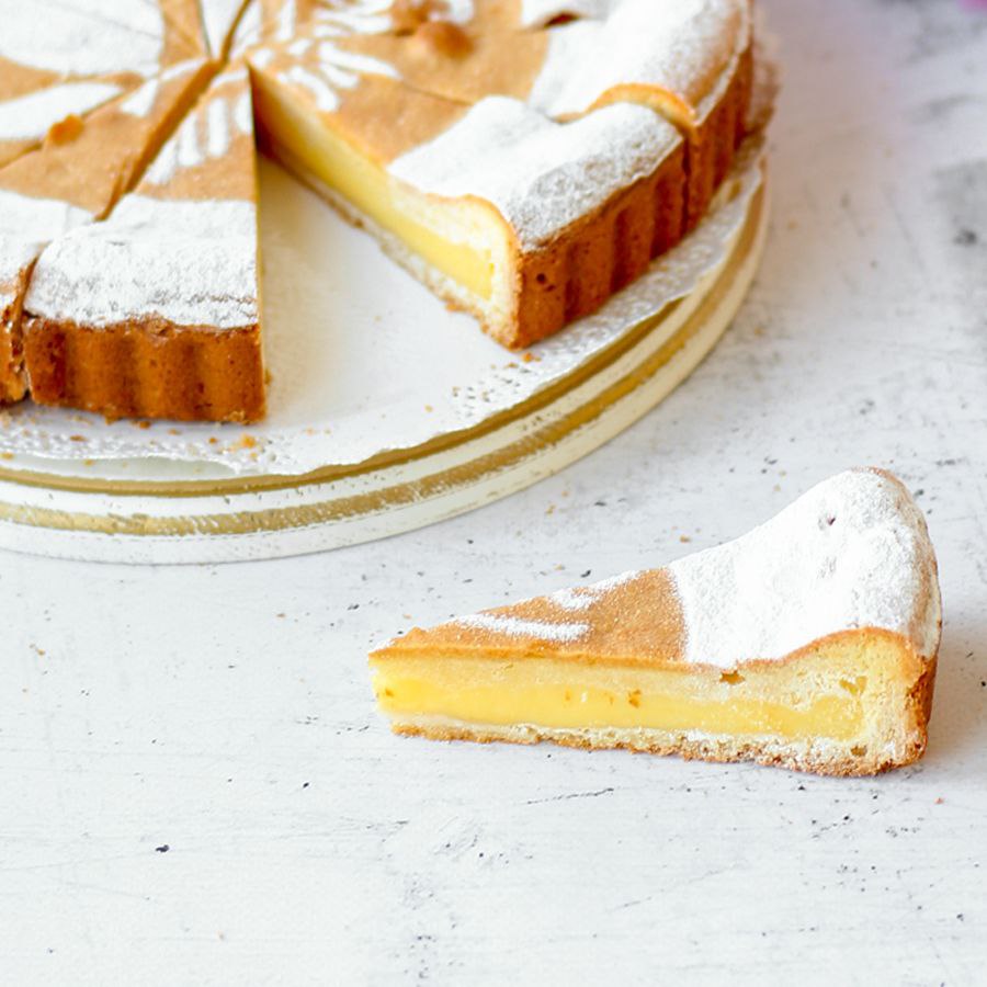 Торт Лимонный кремовый 1300 гр (14 порций) ДФ 1004 купить в Донецке - СтриПсБери