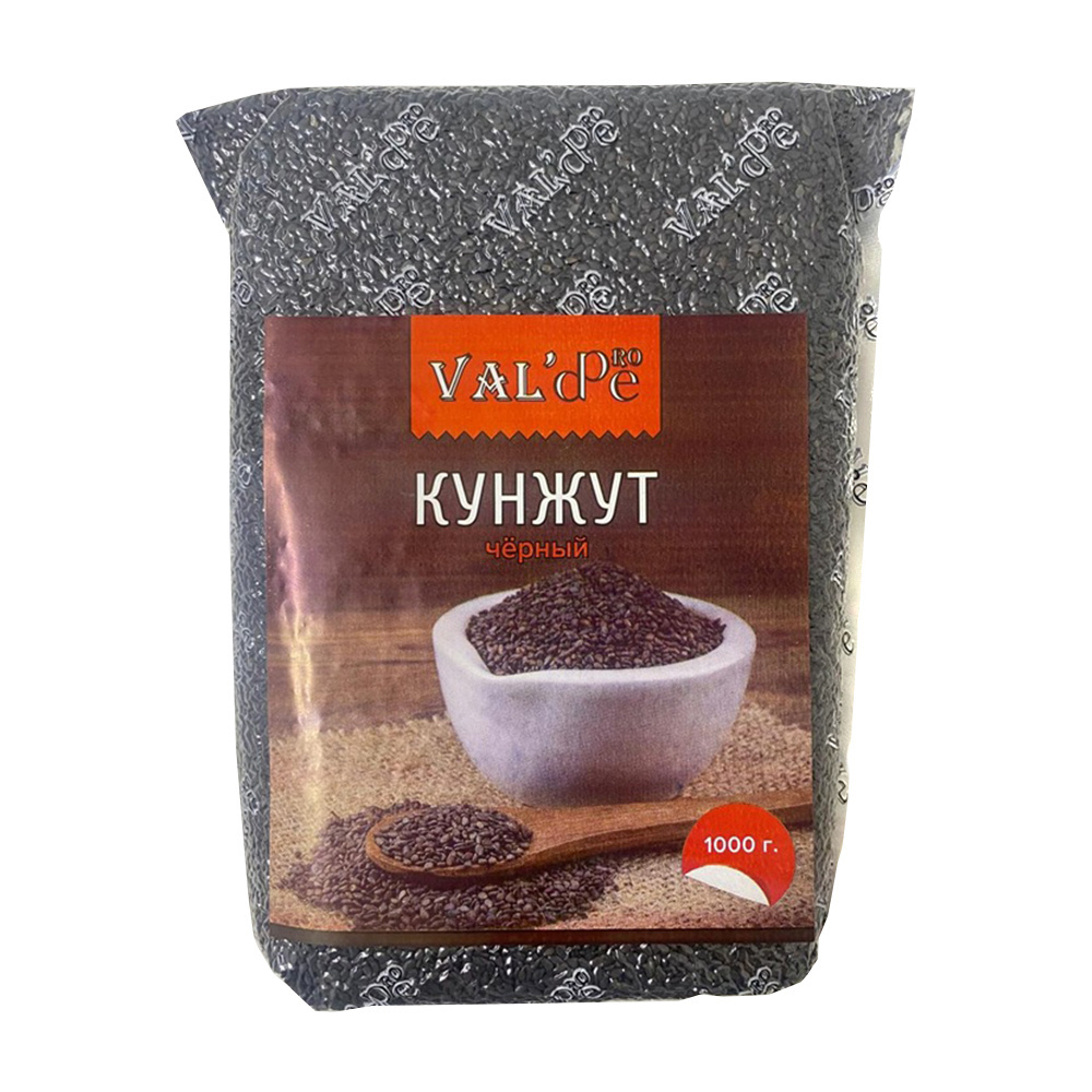Кунжут черный сырой Valde’Pro 1кг*15 (шт) купить в Донецке - СтриПсБери