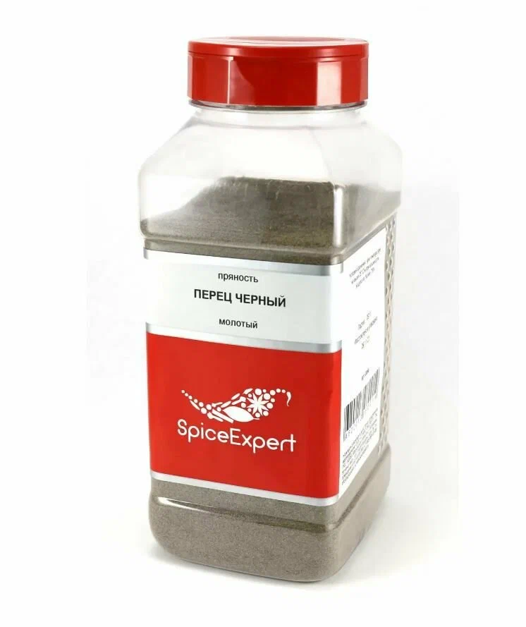 Перец черный молотый SpicExpert 500гр/1000мл банка 6шт/кор купить в Донецке - СтриПсБери