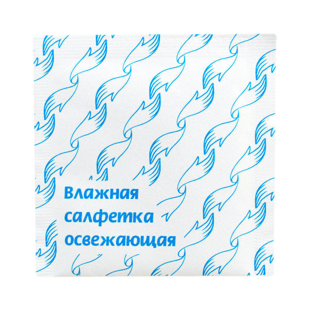 Салфетка влажная одноразовая в индивидуальной упаковке Лимон 1500шт/кор 1248 купить в Донецке - СтриПсБери