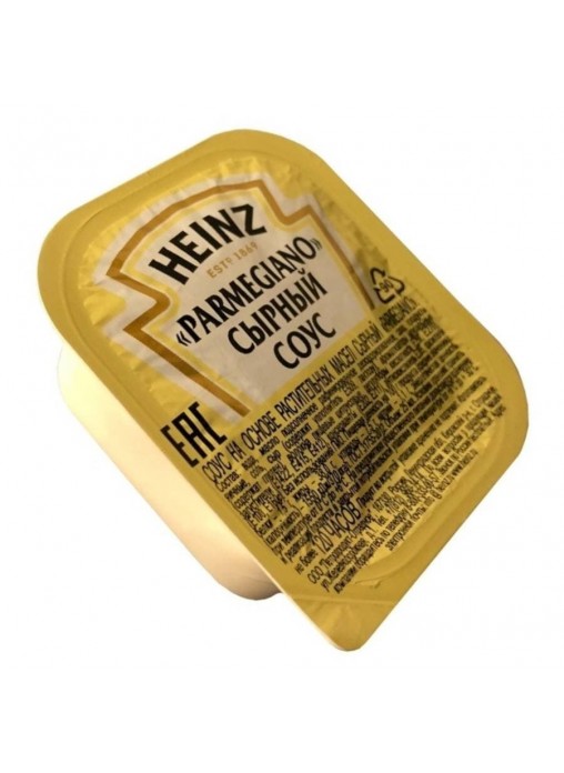 Соус порционный сырный Пармеджано Heinz дип-пот 25мл, 125 шт/кор купить в Донецке - СтриПсБери