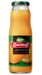 Сок апельсиновый восстановленный с мякотью Баринофф 0,25л (КРЫШКА 43) 10шт/упак 8770 купить в Донецке - СтриПсБери