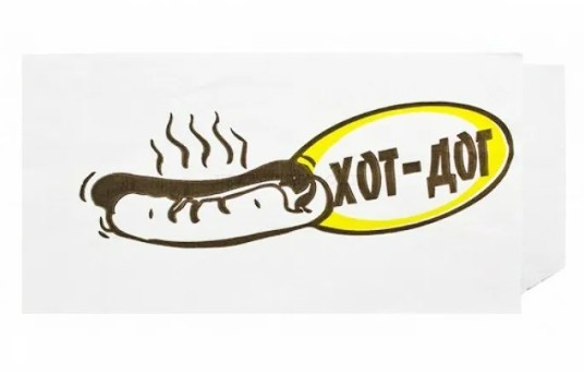 Уголок для хот-дога 220*80мм жиростойкий 100шт/уп, 50уп/кор, Альянс Сервис 50113 купить в Донецке - СтриПсБери