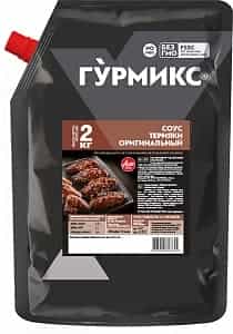 Соус терияки оригинальный Гурмикс 2кг. 3шт/кор купить в Донецке - СтриПсБери