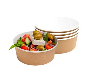 Контейнер с крышкой круглый Round Bowl 600мл 150(128)х60мм 270шт/кор 45шт/упак купить в Донецке - СтриПсБери