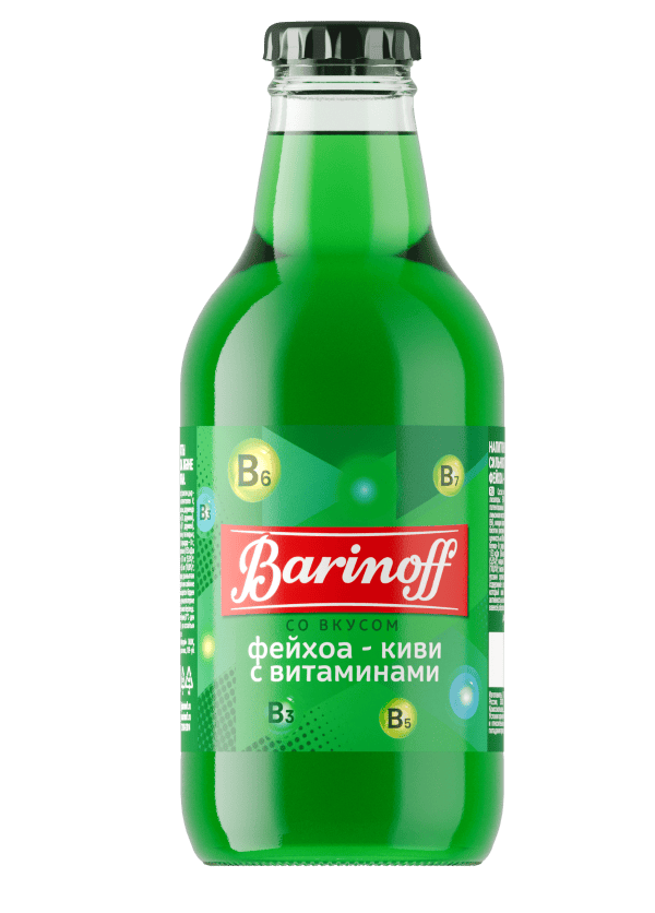 Витаминизированный напиток «Barinoff» ФЕЙХОА-КИВИ 0,25л,Баринофф купить в Донецке - СтриПсБери